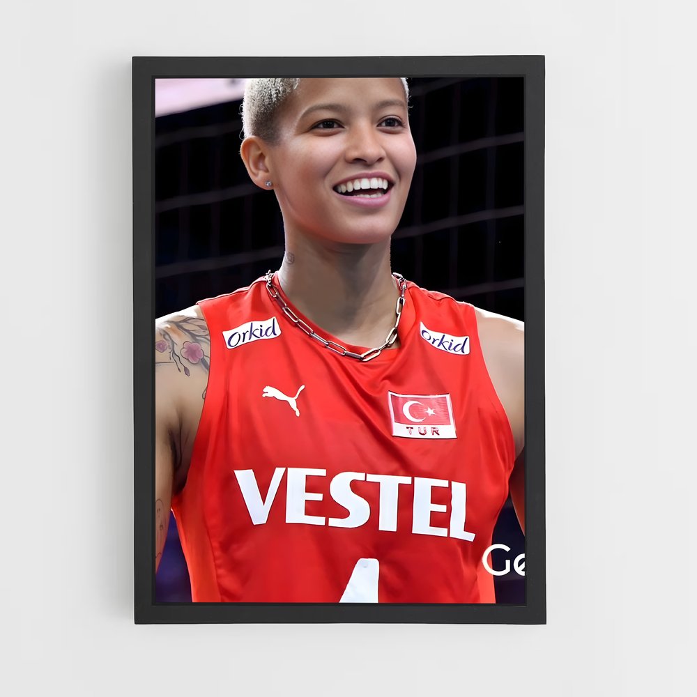Poster Slam Dunk Joy – affiche Volleyball (vue 2)